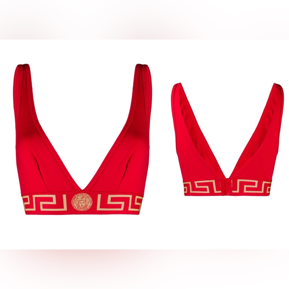 Brand new Greca Border Triangle Bralette